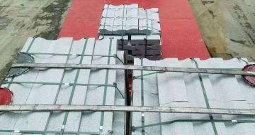 承德 芝麻白仿形加直形路沿石出货日常