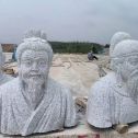 承德 白麻花岗岩石材人物立体雕刻