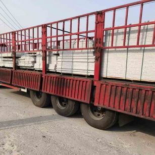 承德 白麻荔枝面外墙干挂，工厂装车日常