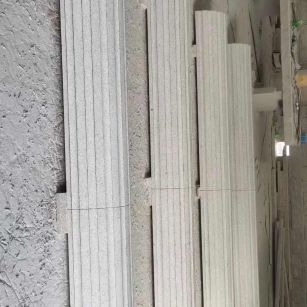 承德 花岗岩厂家带你看白麻花岗岩门楼大柱柱皮