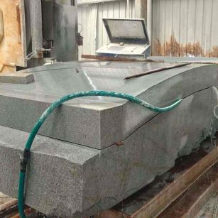 承德 芝麻灰异型加工-拱桥