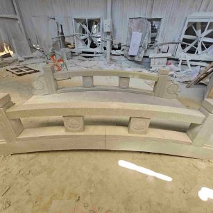 承德 芝麻灰花岗岩异形加工-拱桥，石桥