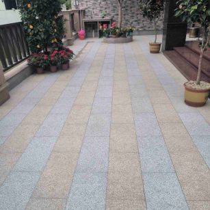 承德 黄金麻白麻荔枝面庭院铺装展示