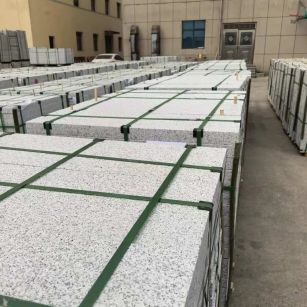 承德 白麻花岗岩5.0公分荔枝面地铺石